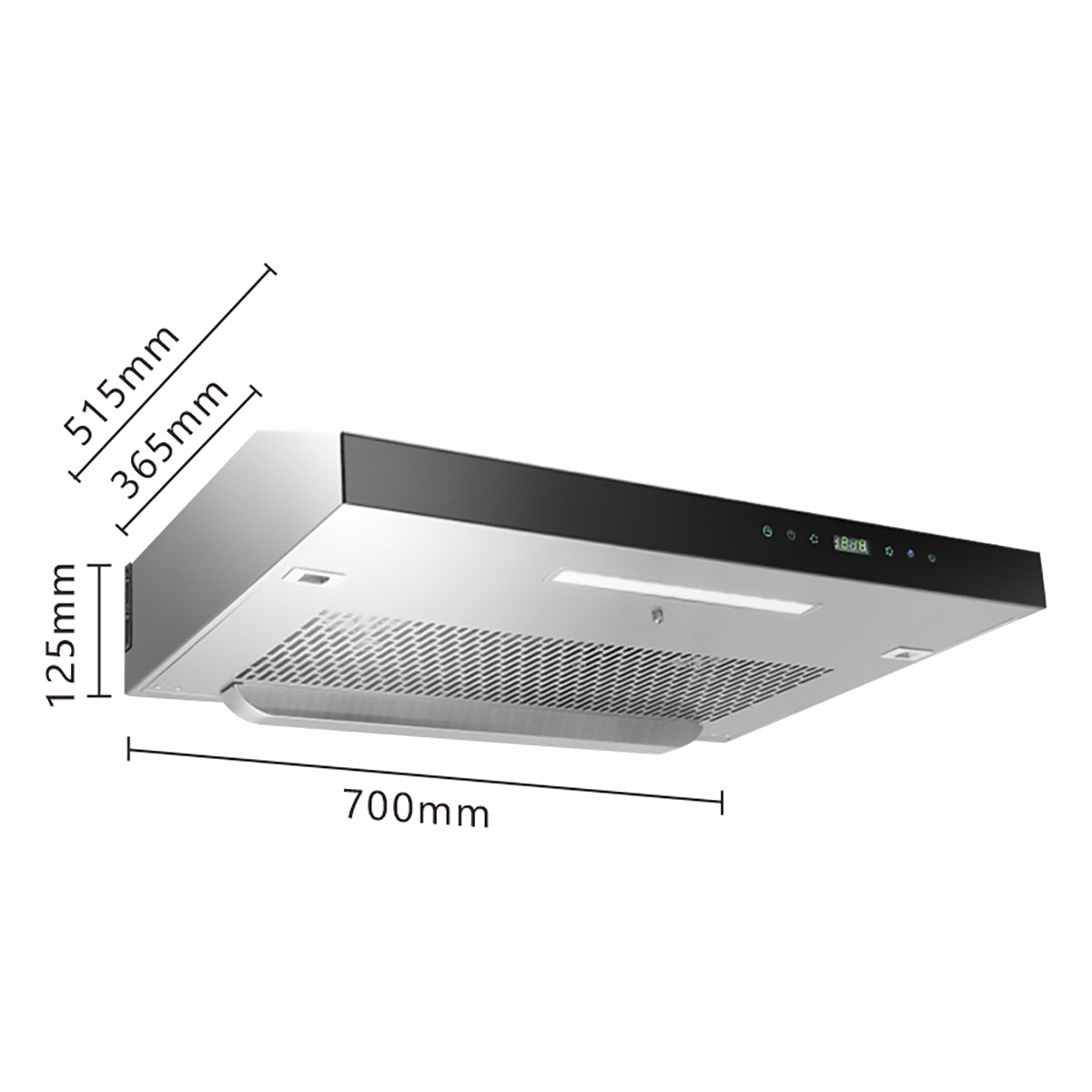 Powerful Smart Traditional Range Hood 70mm Width MLB-767B