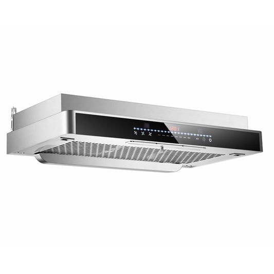 Sleek Stainless Steel Seamless Range Hood Under Cabinet 710mm Width MLB-777C