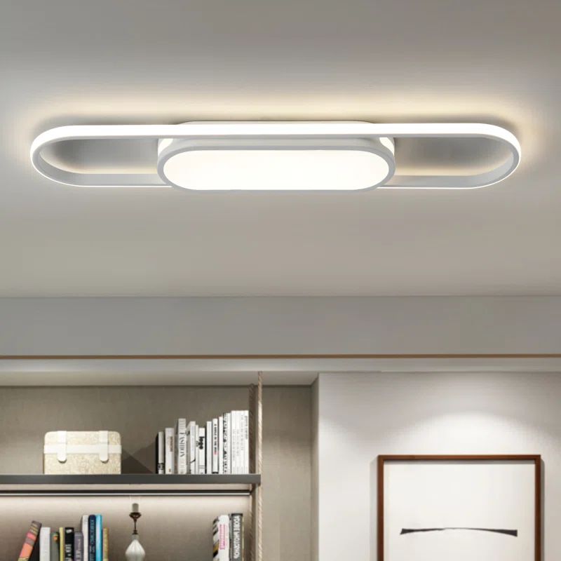 Garwarm 1-Light 70cm LED Flush Mount