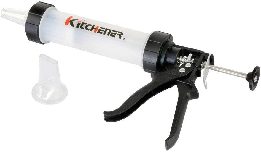 KITCHENER Jerky Gun with 2 Nozzles (Food Grade Plastic) SKU:JM701001