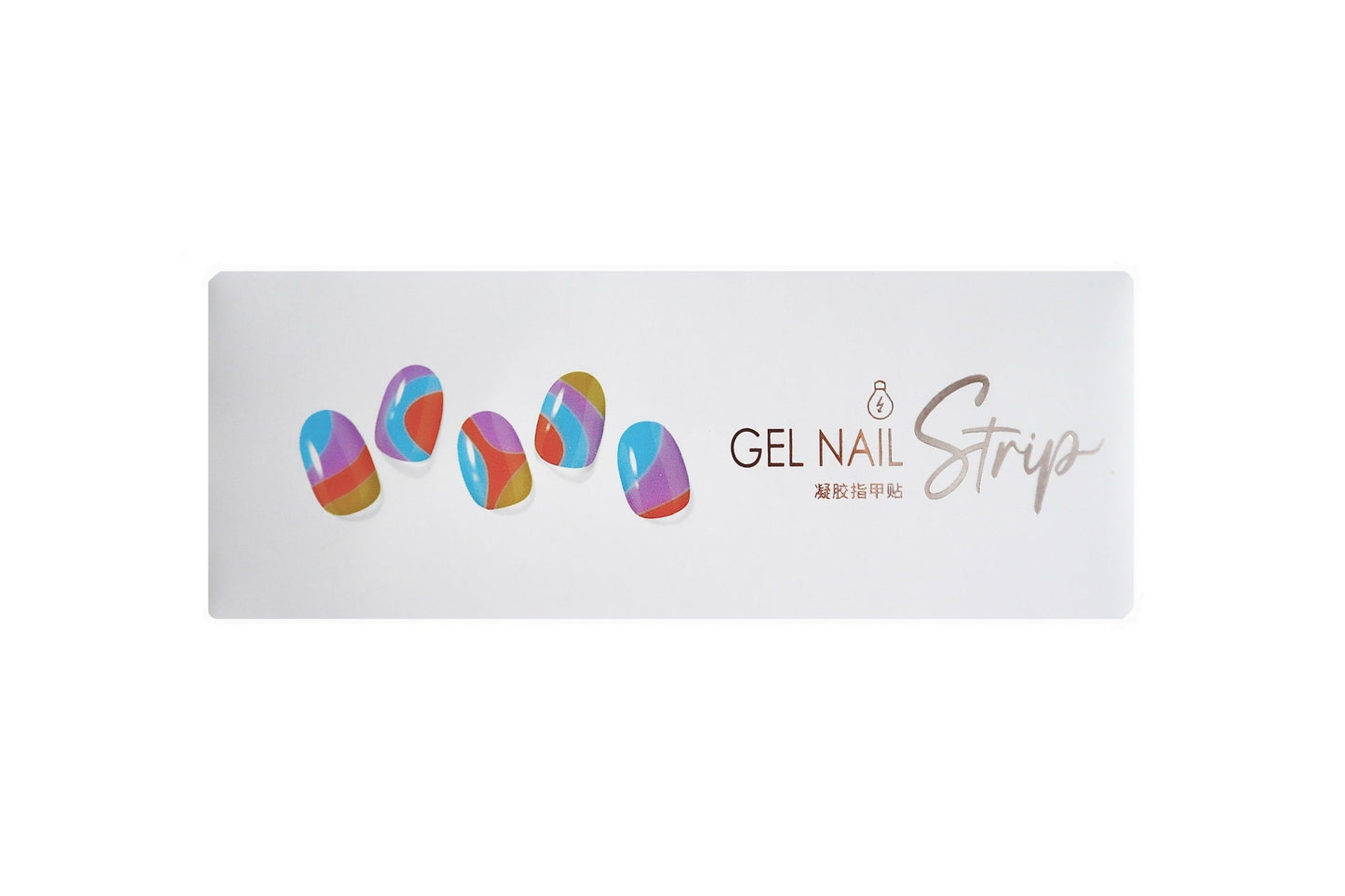 Mioga’s Bold Irregular Line Nail Wraps