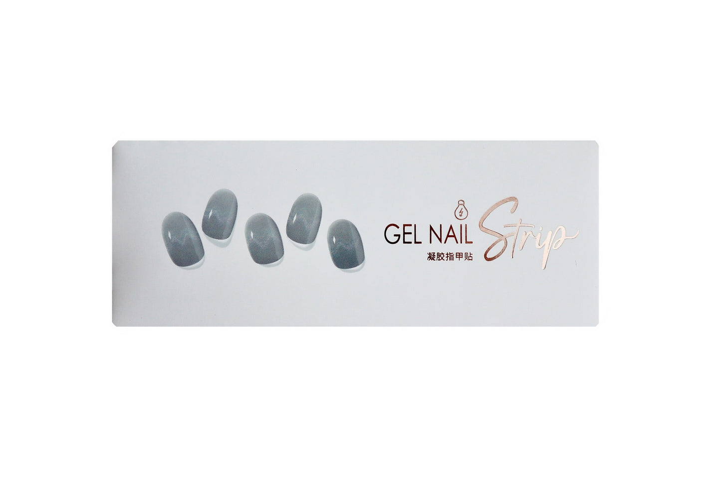 Mioga’s Cat Eye New-Design Grey Nail Wraps