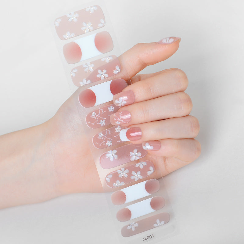 Mioga’s Delicate Floral Nail Wraps