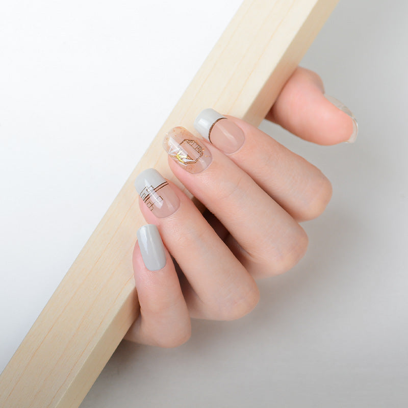 Mioga’s Elegant Antiquity Nail Wraps