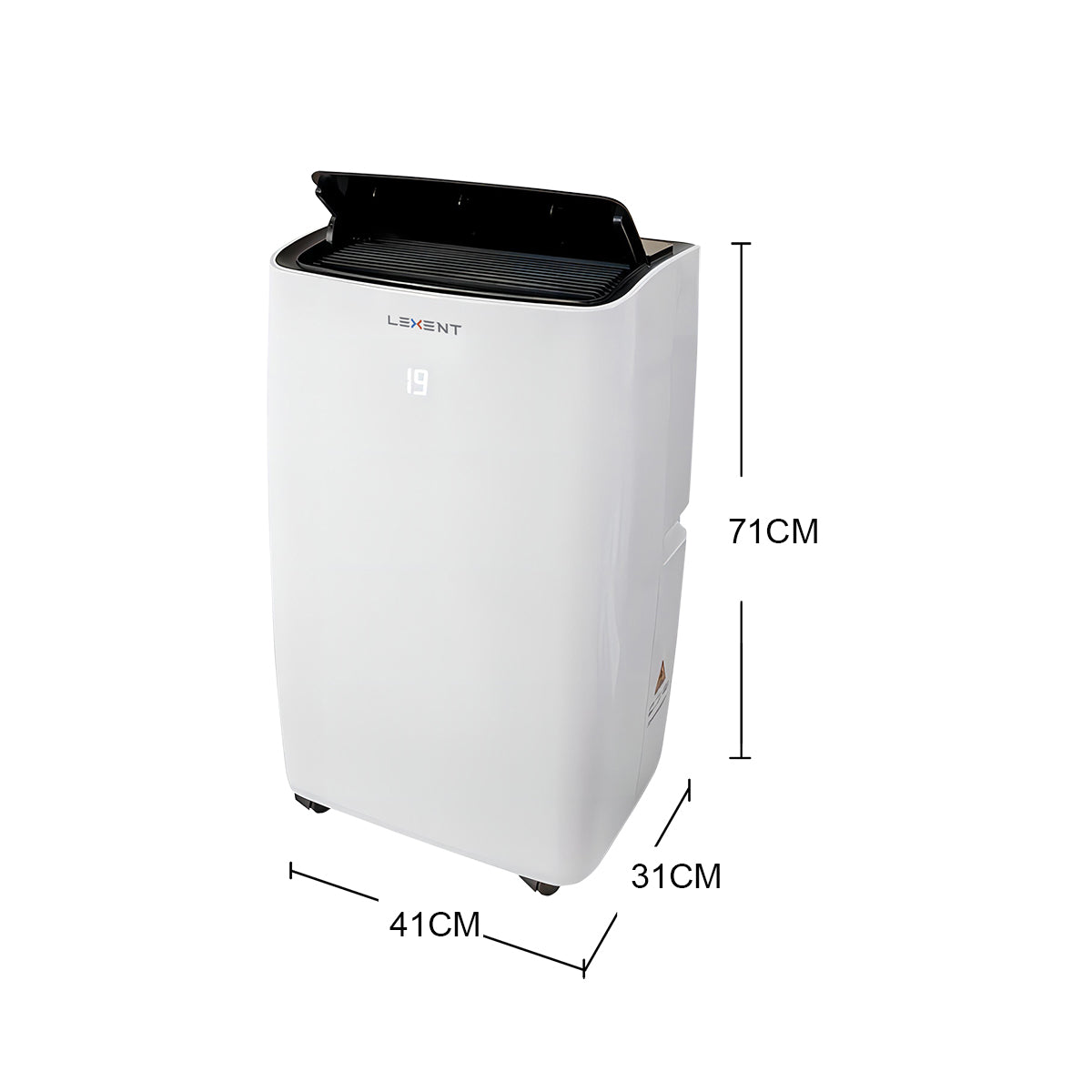 LEXENT AC7 Portable Air Conditioner / Heater 14000 BTU, 40L Dehumidifier, Model: LCH14W (48 hours delivery ordered by 3:30pm)*