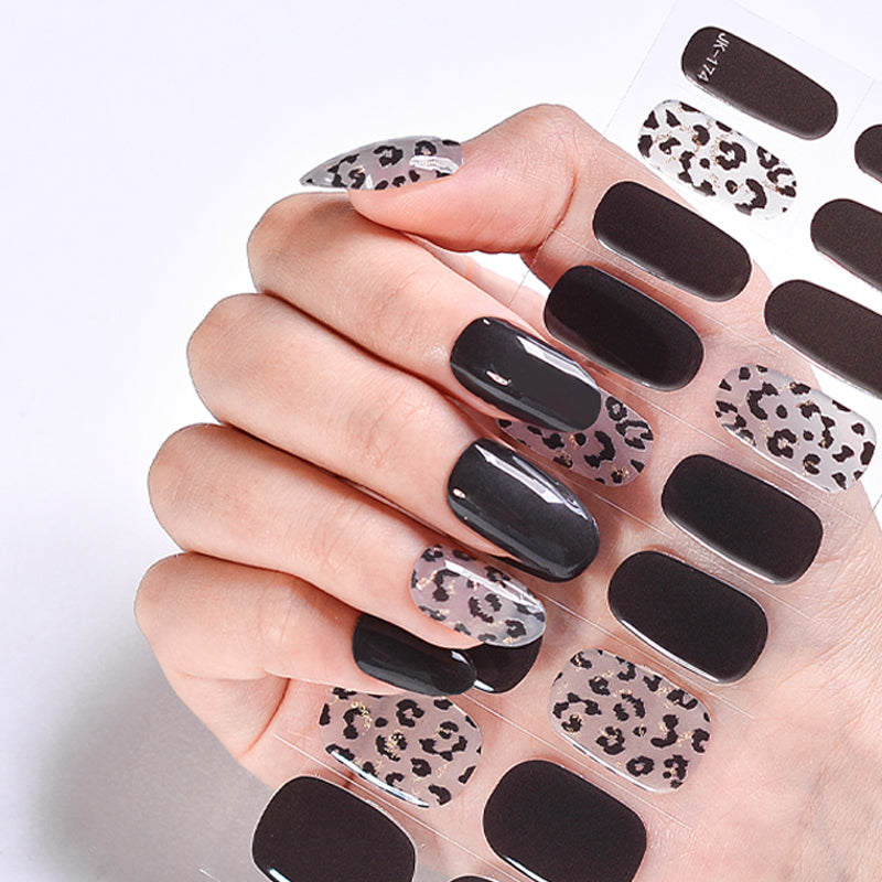 Mioga’s Leopard Print Nail Wraps