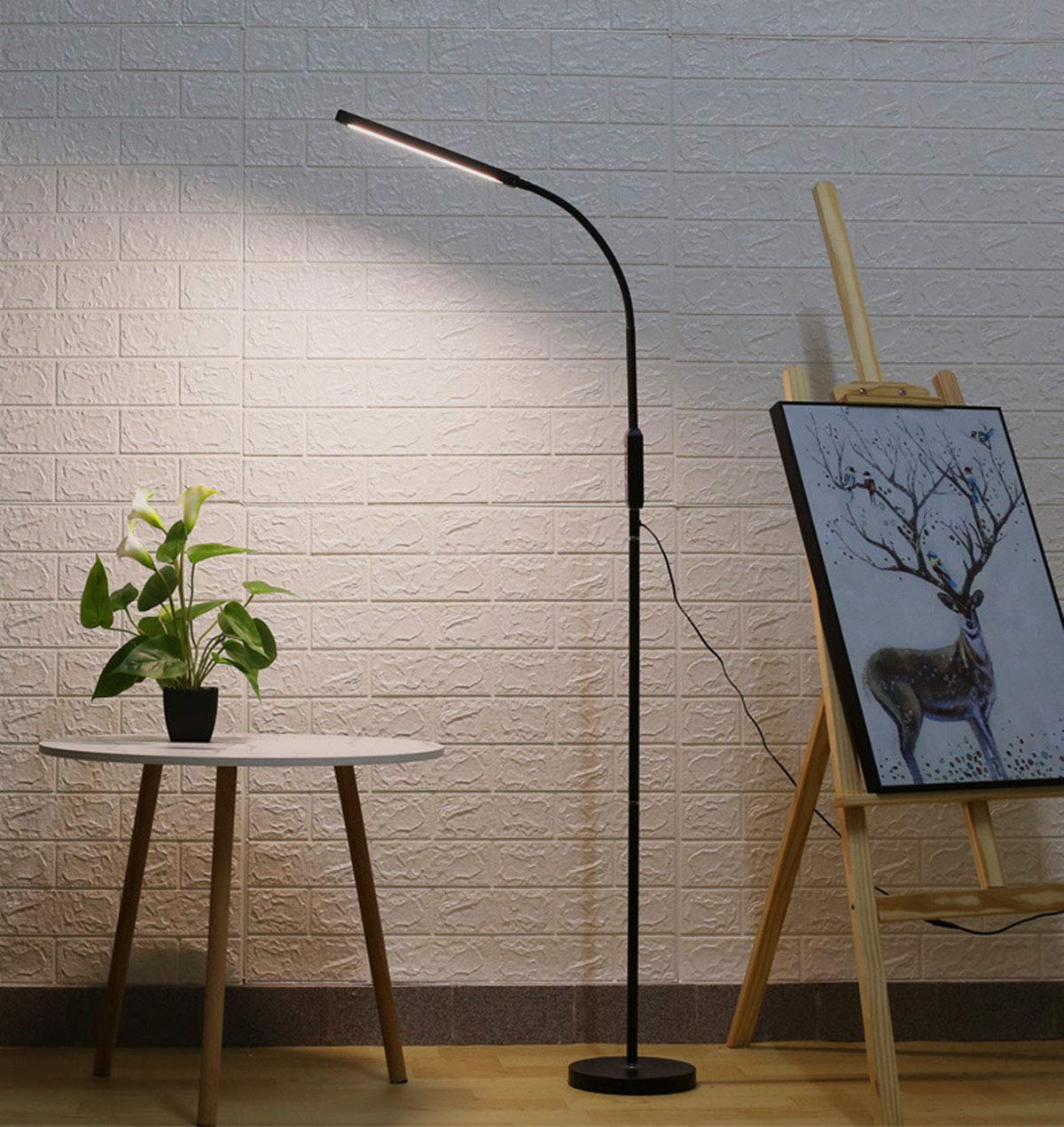 Garwarm LED Floor Lamp, Touch Control, 5 Modes, Flexible